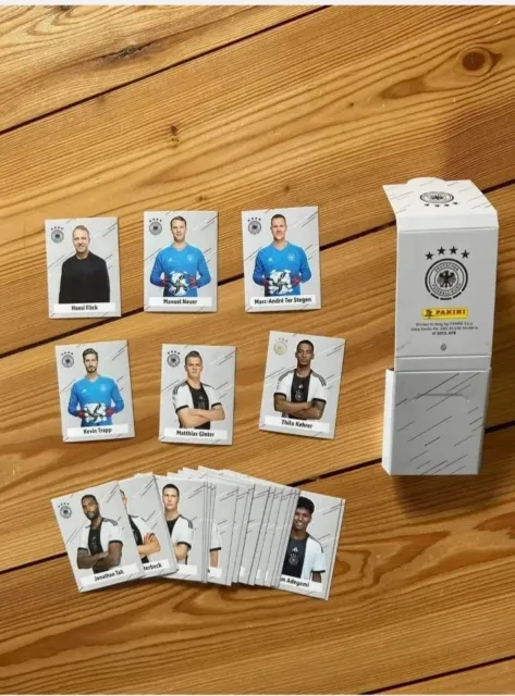 Panini Copa Mundial de la FIFA 2022 QATAR DFB Juego Extra de 27 Pegatinas