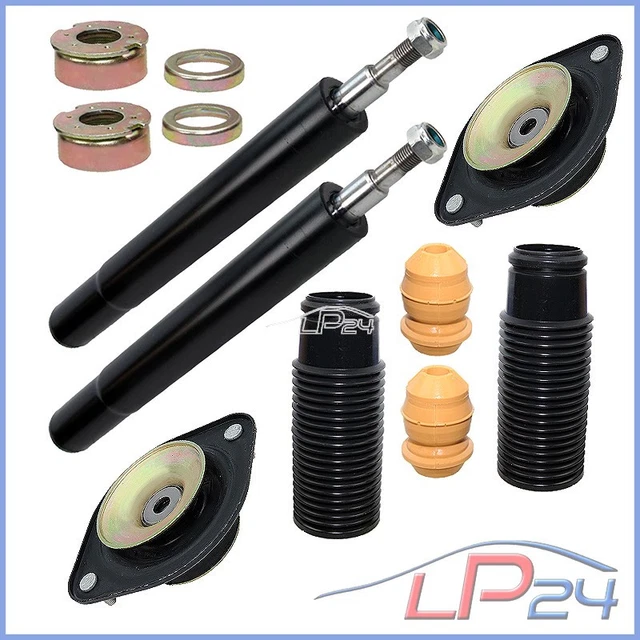 ATEC Germany 2x Amortisseurs à Gaz Avant Jambe De Suspension Bi-tube Y Compris Palier De Dôme &, Kit Anti-poussière, Compatible Avec VW PASSAT B3/B4 (3A2, 35I), PASSAT B3/B4 Variant (3A5