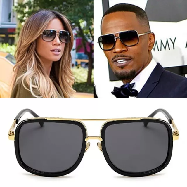 Oversized Frame Black Shades Polarized Sunglasses Men Oval Brand Designer  Aviation Vintage Women Night Sun Glasses Oculos De Sol