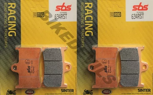 Yamaha YZF-R6 600 1999-2020 SBS Front Brake Pads Race Sintered RS Sinter 634RST