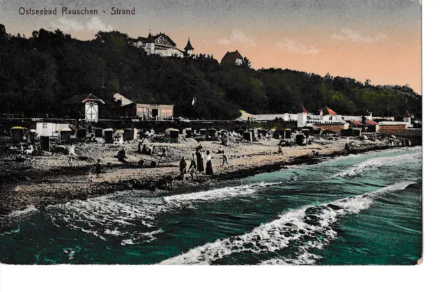 Ostseebad Rauschen Swetlogorsk; Strand  (460)