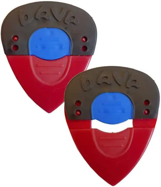 Dava® Click Pick Multi-Gauge Guitar Pick Pack of 2