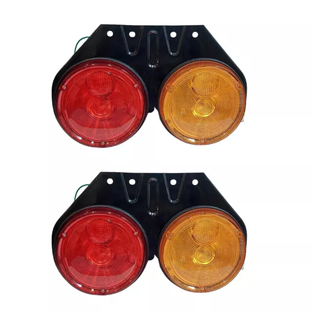 Side Indicator and Taillights Lamp Set 24v bulbs Suitable for Hino Truck