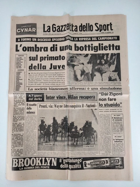 LA GAZZETTA DELLO SPORT N.76 DEL 31 MARZO 1994 - ATTENTO MILAN (GS4