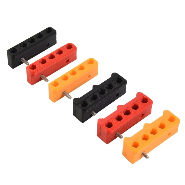 MAGNETIC Bit Holder | Milwaukeefor M12 12V Tools | 5 Spots | Drill Bit Organizer