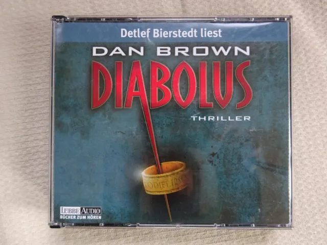 DIABOLUS von Dan Brown Hörbuch 6 CD´s