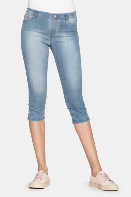 Carrera Jeans Pincchietto Donna Estate Stretto Elastico Skinny Fit Denim Blu