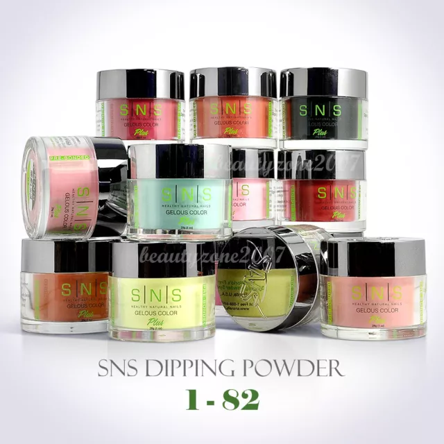 SNS Nail Dipping Powder 1 oz *Choose any Color* 1-82