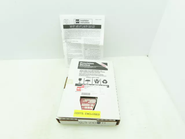 BS&B Safety Systems 1171812; VD-I-10 Rupture Disk 3" Type S-90 72 PSIG @ 72°F