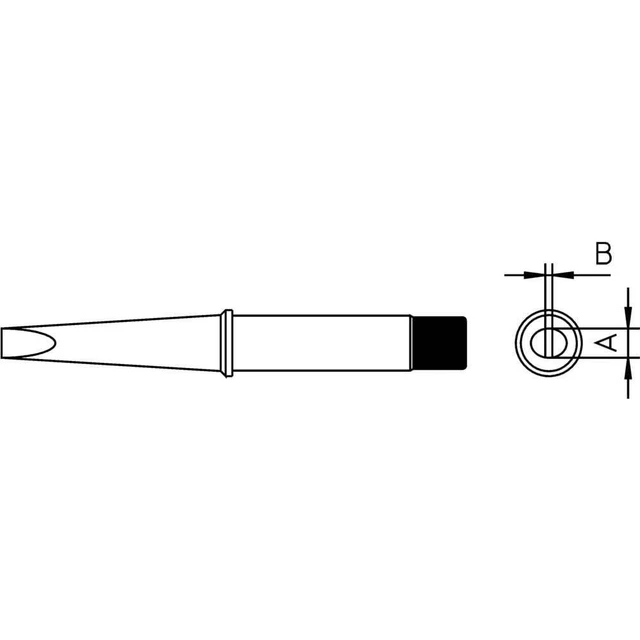 3 Pannes à Souder Weller Tournevis Courbées 10,0 Mm - Compatibles Fer à Souder WLIR80 - Pour Soudure électronique Et Réparations