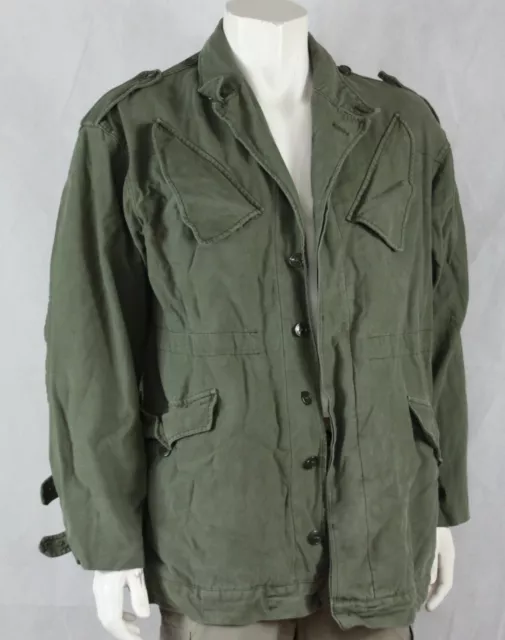 Genuine Surplus Dutch Canvas NATO Parka Vintage Olive Green Lined All Sizes G2