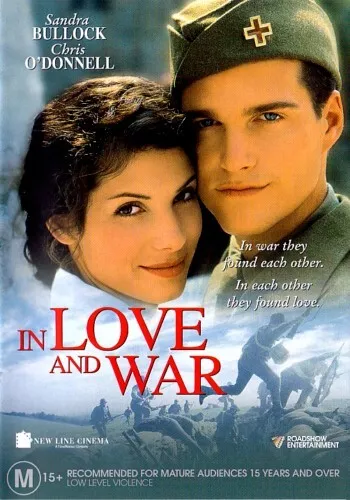 IN LOVE AND WAR DVD - Sandra Bullock, Chris O'Donnell (Region 4)