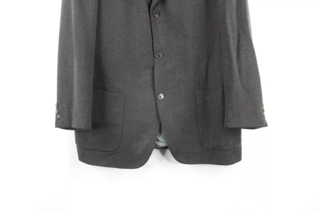 HUGO BOSS MENS 42R 3 Button Wool Cashmere Tweed Suit Coat Blazer Jacket ...