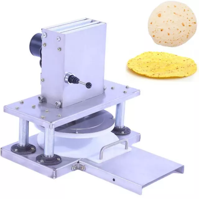 Electric Dough Press Machine Flour Tortilla Maker Dough Roller Sheeter 220V 110V