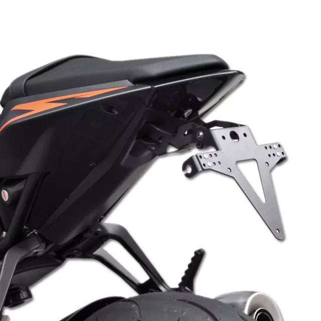 Kennzeichenhalter für KTM 1290 Super Duke R Bj. 14- inkl. Reflektorhalter