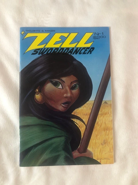 Zell Sworddancer #1 VF 1986 Black And White Comic I Combine Shipping