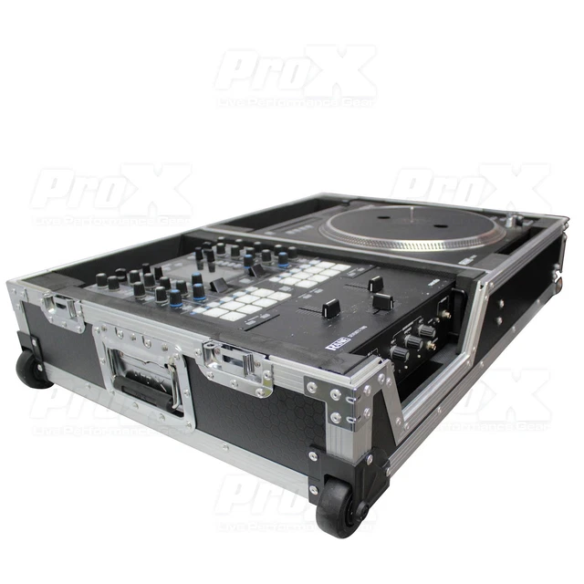 ProX XS-RANE7212 Case Single Mixer Turntable Coffin case Fits 1x Rane12 and 72