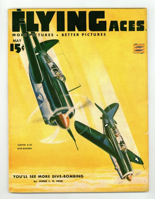 Flying Aces Pulp / Magazine May 1943 Vol. 44 #2 GD/VG 3.0