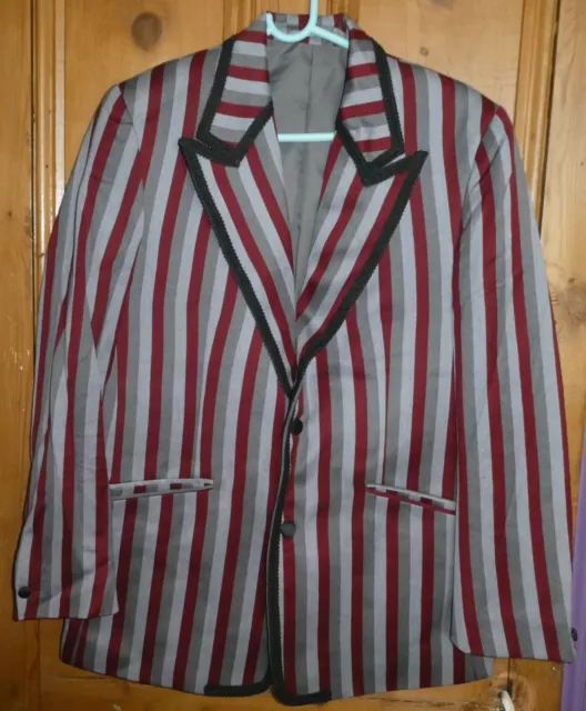 Vintage Gents striped boating blazer by L & H Douglas approx 46" chest