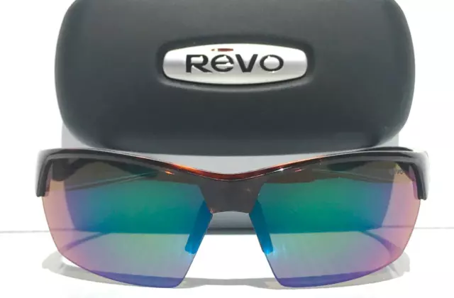 NEW REVO JETT Shiny Tortoise POLARIZED Evergreen Lens Sunglass RE 1167 02 GN 2