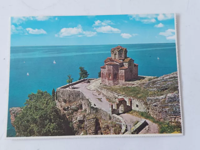 Sveti Jovan Ohrid  Macedonia not  used postcard