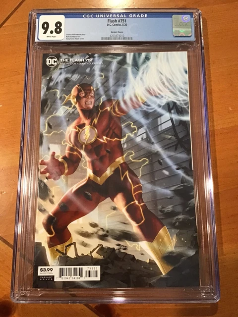 The Flash #751! Nm! Jung-Geun Yoon Variant Cover! Cgc 9.8 !!! Wow