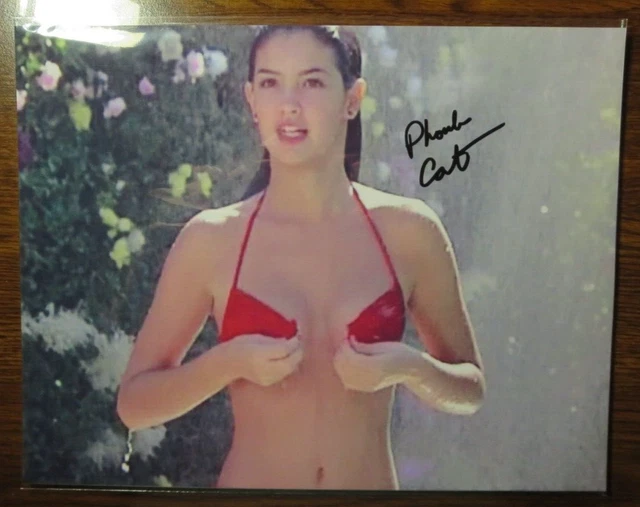 PHOEBE CATES signed AUTOGRAPH 8.5" x 11" Photo