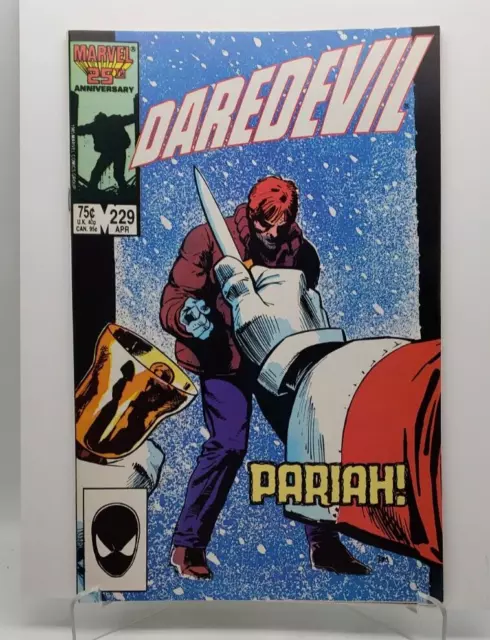 Daredevil #229 (Newsstand) Frank Miller, Born again story line!, NM-