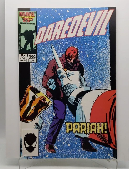 Daredevil #229 (Newsstand) Frank Miller, Born again story line!, NM-