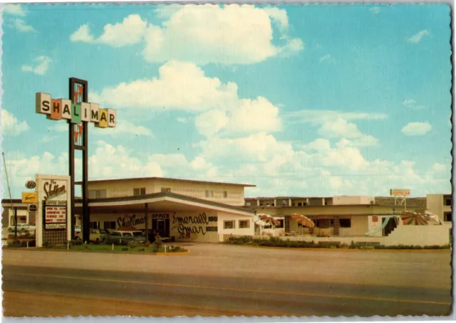 Shalimar Inn Motel Route 66 Gallup NM Vintage Postcard G61