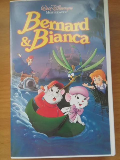 Bernhard und Bianca VHS Teil 1 und im Känguruhland Walt Disneys mit Hologramm.