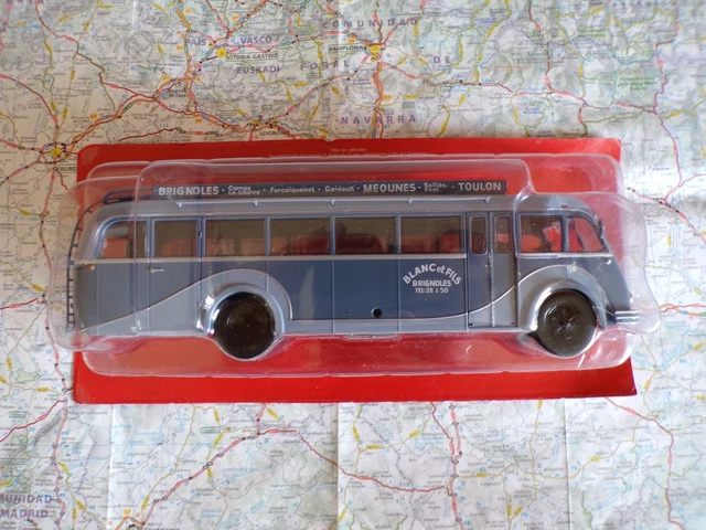 Autobus Berliet PCK8W – PERFEX 1/43 – Ligne Béziers – Puisserguier (Collection VALLAT FRERES)