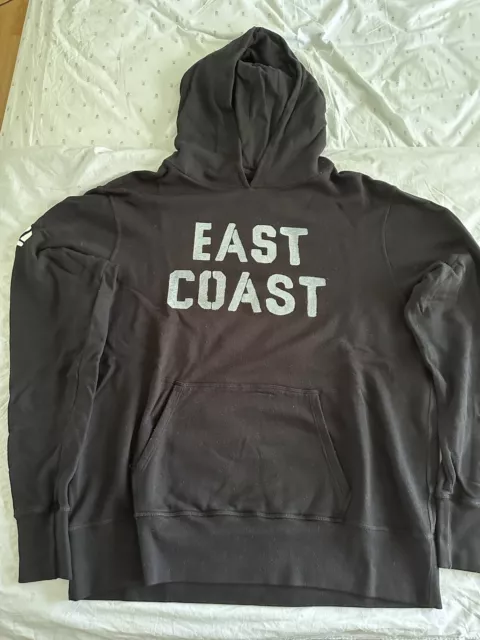 Sport Of Kings Black East Coast French Terry Hoodie - Size XXL - Super Soft