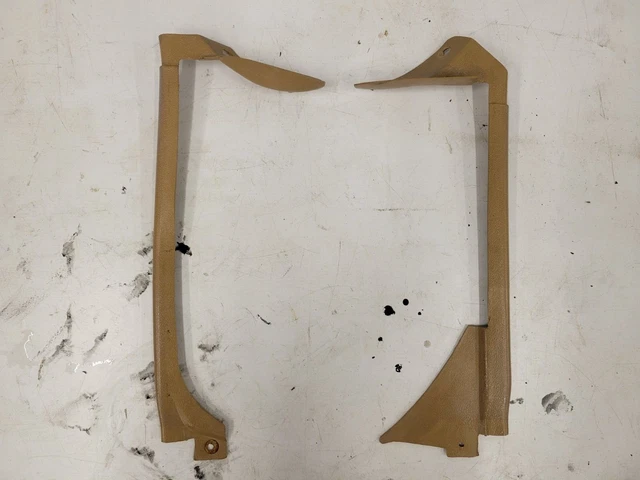 TRIM DASH SIDE PAIR LEFT & RIGHT SADDLE TAN CHEVY GMC TRUCK 81-87 SUBURBAN k5