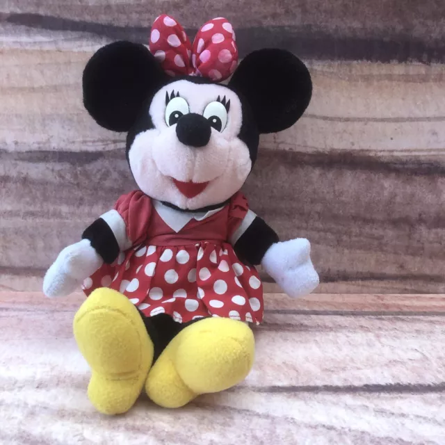 Vintage Minnie Mouse Disneyland Walt Disney World Plush Soft Toy