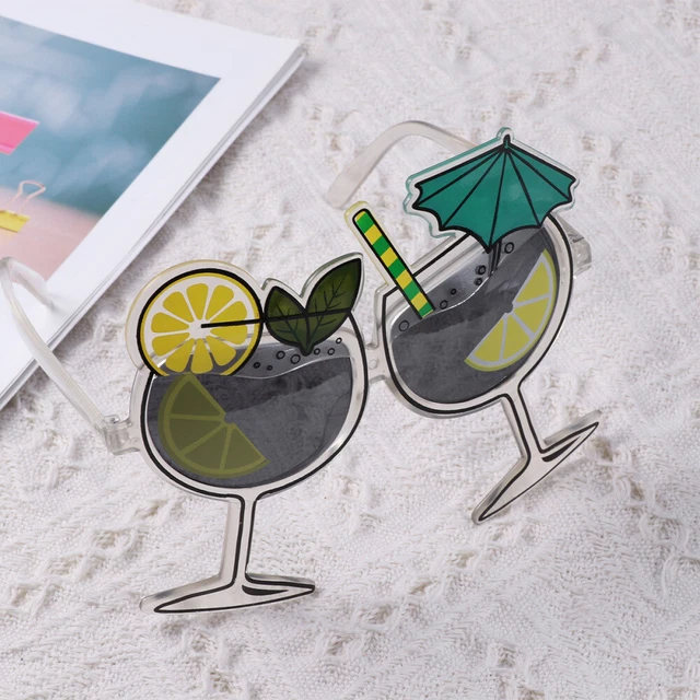 Hawaiian Photobooth Props Hawaiian Party Glasses Dress Up Costume Accessory