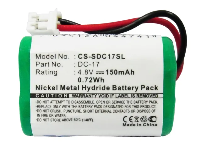 New Premium Battery for Dogtra FieldTrainer SD-400 Replacement SDT00-11907 4.80V