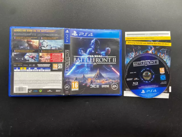 Jeu Star Wars Battlefront II PlayStation 4 en boite PS4 Sony FR