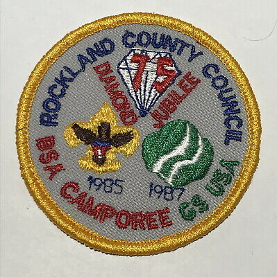 Rockland County Council Diamond Jubilee Patch Mint MC6