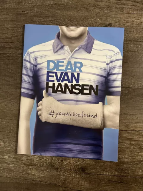 Dear Evan Hansen Original Broadway Program Book 2016