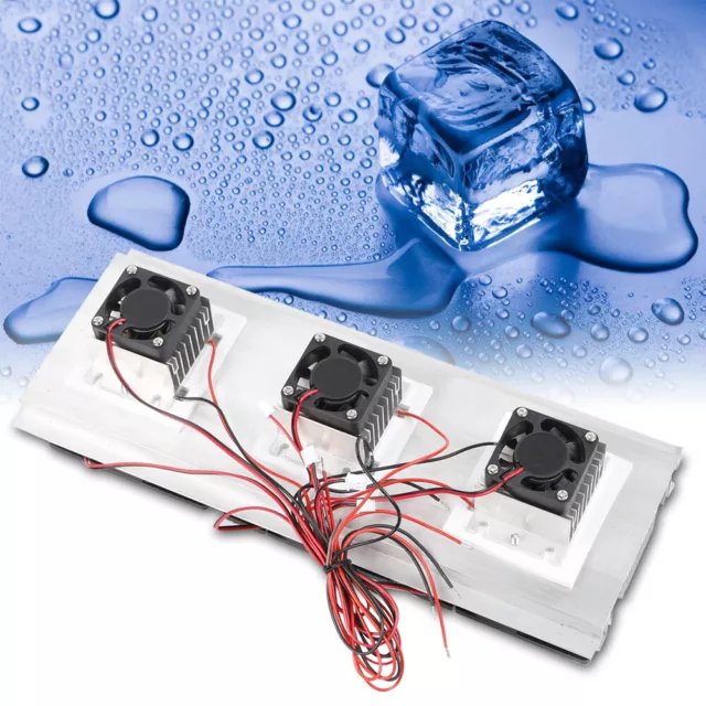 Semiconductor Refrigeration Cooler DIY Peltier Module Cooling Fan 12Volt 210Watt