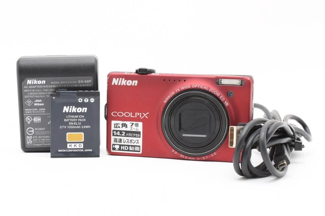 Nikon COOLPIX S6000 Red #2547190 2025年最新】Yahoo!オークション