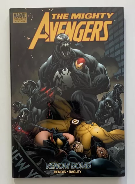 Mighty Avengers Vol #2 Hardcover 1st print GN Venom Bomb. (Marvel 2008) VF