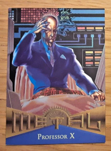 1995 Fleer Marvel Metal  Card 111 PROFESSOR X