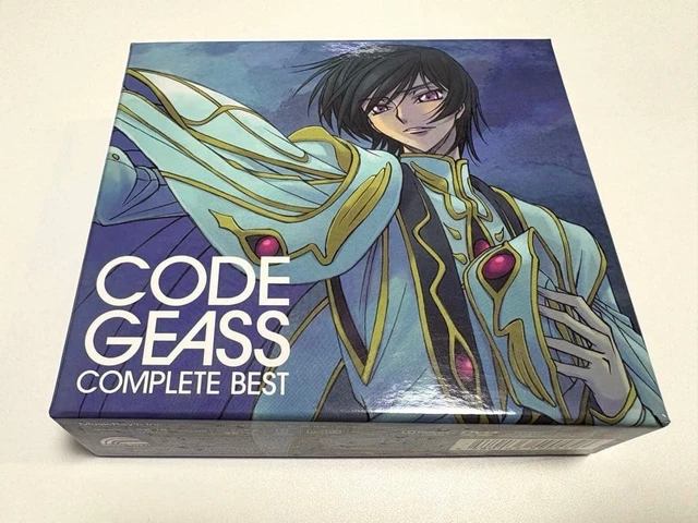 CODE GEASS COMPLETE Best Anime Soundtrack CD Box Set Collection ...