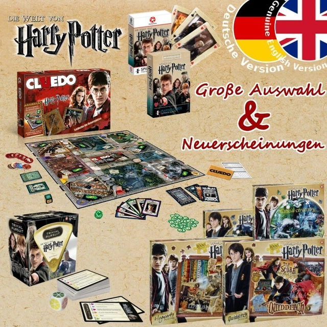 Clementoni - 61881 - Harry Potter - Puzzle De La Saga - 1000 Pièces - Jeu De Création Et Logique Pour Enfants - à Partir De 14 Ans Et Plus - Puzzle Impossible
