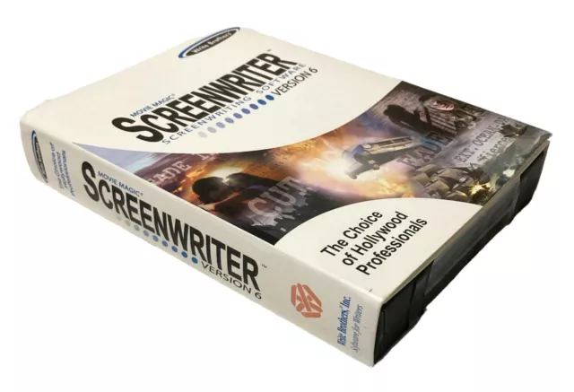 Screenwriter Movie Magic Screenwriting Write Brothers Software Version 6 SEALED!