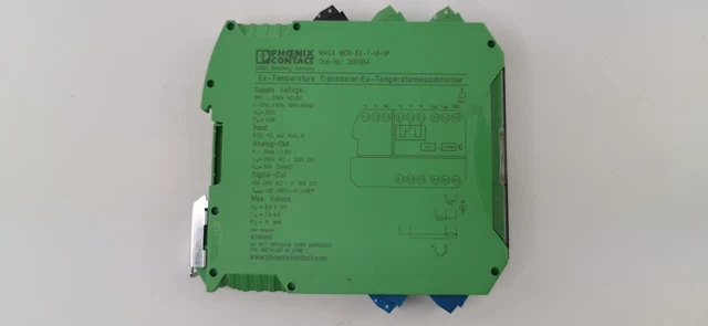 PHOENIX-CONTACT MACX-MCR-EX-T-UI-UP ID 2865654 Temperaturmessumformer ...