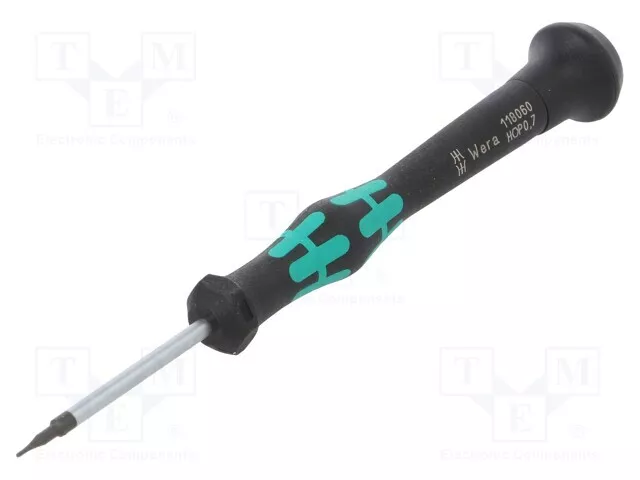 1 piece, Screwdriver WERA.2054/0.7 /E2UK