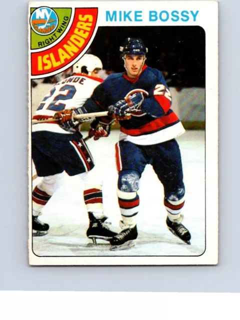 Vintage Hockey Card Opc 1978 Rookie Card Mike Bossy New York Islanders No247